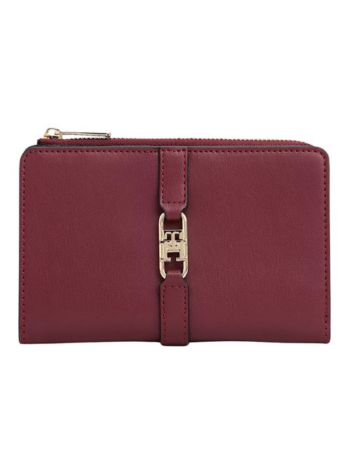 Portafoglio rosso in similpelle Tommy Hilfiger | AW0AW17752VLP